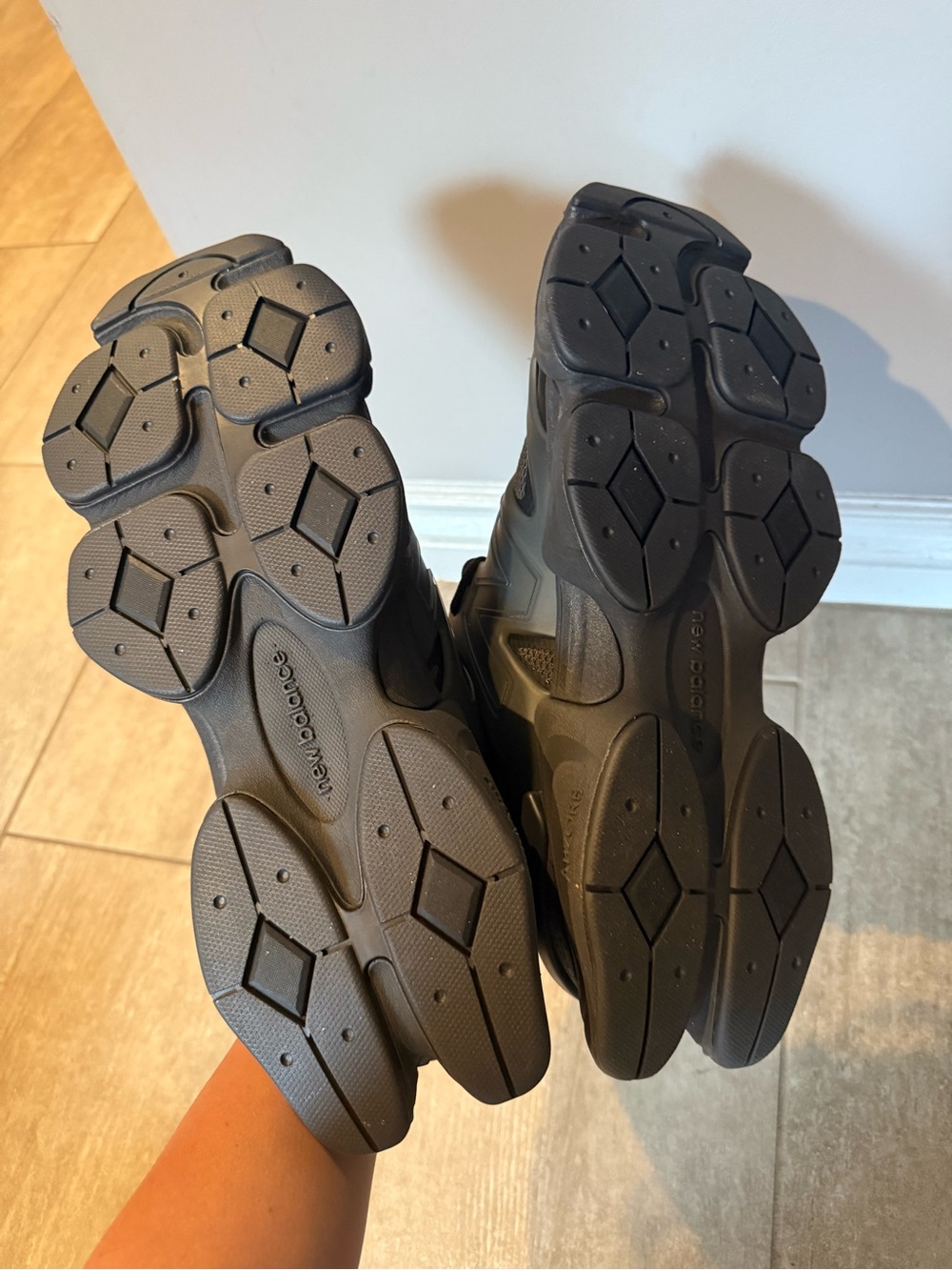 New Balance Men's Black Athletic Sneakers - Picture 2 of 7